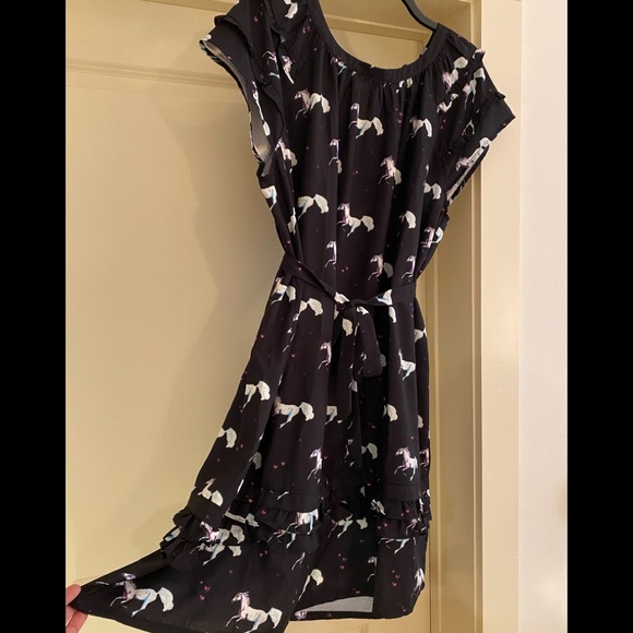 Horse Dress Rainbow Heart Modcloth 2x - Picture 5 of 13